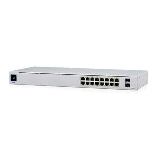 Ubiquiti US-16-POE Gen2 16-Port PoE+ 1U Managed Switch